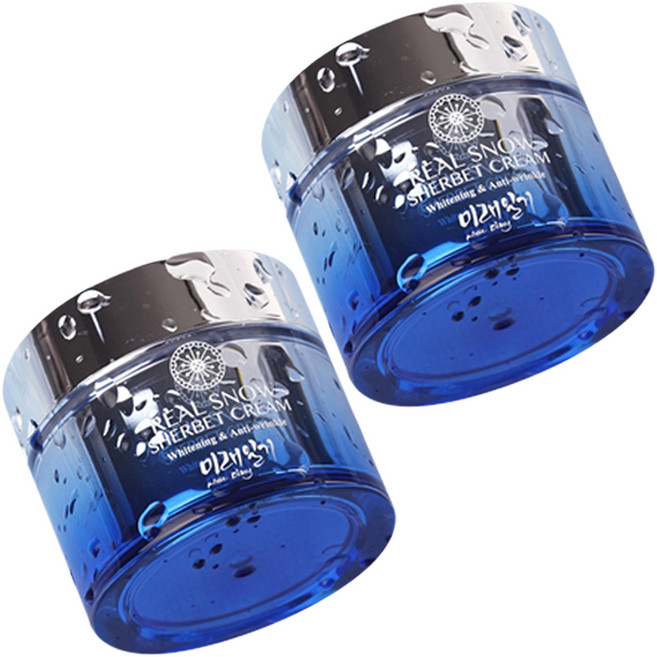 Mirae Diary 雪花雪酪保濕霜, 50ml, 2個