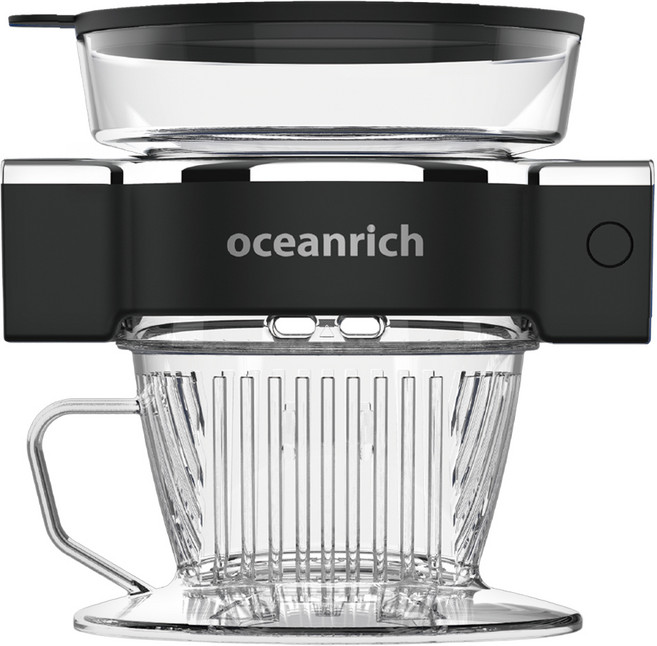 oceanrich 二合一自動旋轉咖啡機 S5 250ml, 質感黑, 1個