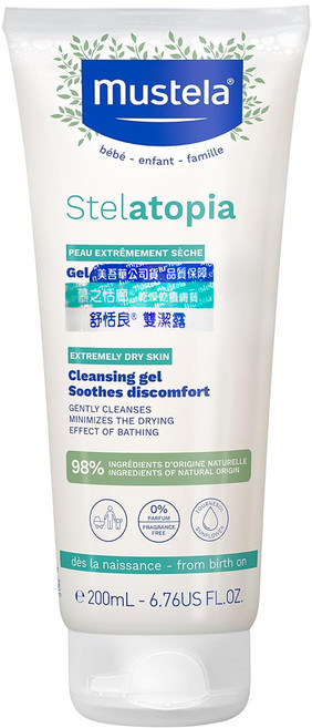 mustela 慕之恬廊 舒恬良雙潔露, 200ml, 1條