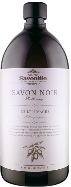 Maitre Savonitto 萬用橄欖黑皂液, 1L, 1瓶