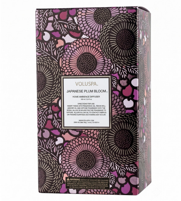 VOLUSPA 室內擴香瓶, 日本梅花, 100ml, 1組