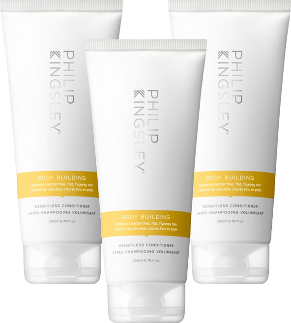PHILIP KINGSLEY 菲利浦金斯利 豐盈柔順護髮劑 黃, 200ml, 3條