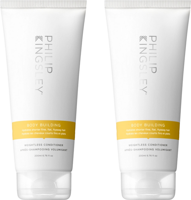 PHILIP KINGSLEY 菲利浦金斯利 豐盈柔順護髮劑 黃, 200ml, 2條