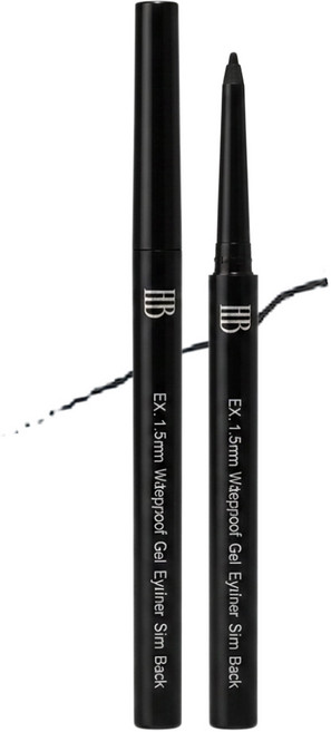 EyelashBoss 睫老闆 EX1.5mm 極細防水眼線膠筆 0.15g, D77 深黑色, 1支