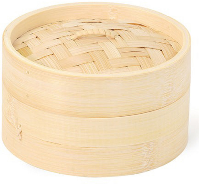 PEARL LIFE 珍珠金屬 Chinese House 系列 中式竹製蒸籠 HC-592, 15cm, 1個