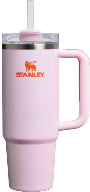 STANLEY 台灣公司貨 冒險系列 吸管隨手杯2.0, 星際粉, 880ml, 1個