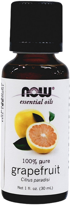 NOW Foods 精油, 葡萄柚, 30ml, 1瓶