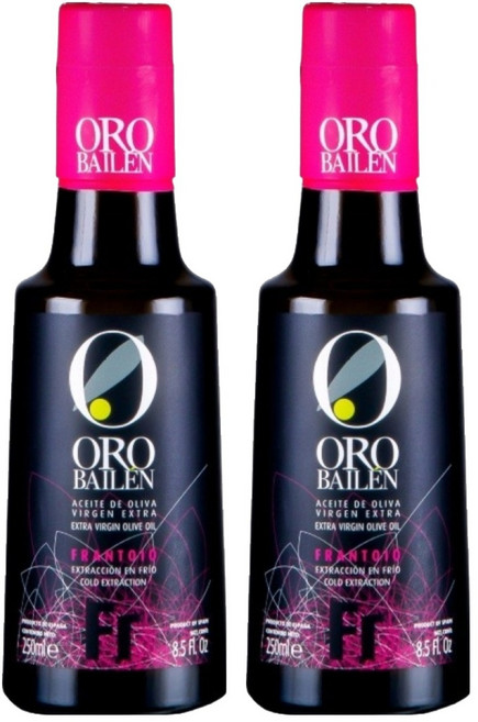 ORO BAILEN Frantoio特級初榨橄欖油, 250ml, 2個