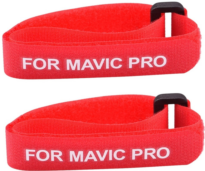 HTR 螺旋槳固定帶 Mavic AIR 2適用 紅色, 單一商品, 2個