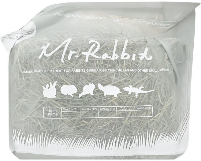 Mr.Rabbit 瑞比兔先生 提摩西牧草 三割, 2.5kg, 1袋