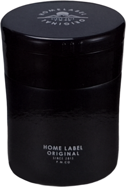 PEARL LIFE 珍珠金屬 湯匙式保冷便當罐 HB-5454, 黑色, 280ml, 1個