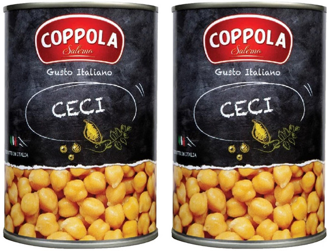 COPPOLA 柯波拉 義大利天然鷹嘴豆, 400g, 2罐