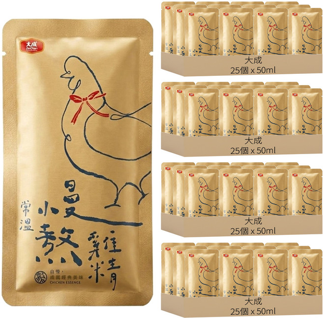 大成 慢熬雞精, 100個, 50ml