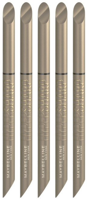 MAYBELLINE 媚比琳 台灣公司貨 36H極限持久激細抗暈眼線液 0.4g, 冷萃裸棕, 5件