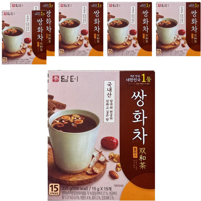 Damtuh 丹特 雙和茶 Plus, 15g, 15入, 6個