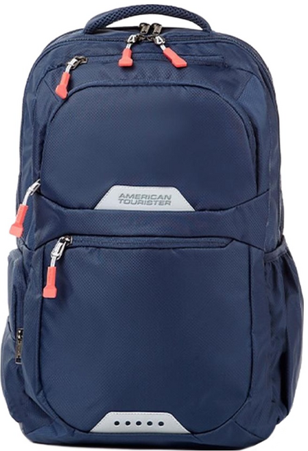 AMERICAN TOURISTER 美國旅行者 BRETT 後背包 QI561005, 墨藍色