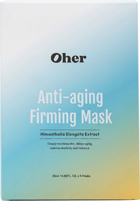 Oher 歐爾 海洋逆齡面膜 25ml, 5片, 1組