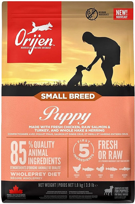 Orijen 歐睿健 Dog 小型幼犬飼料, 雞肉, 1.8kg, 1袋