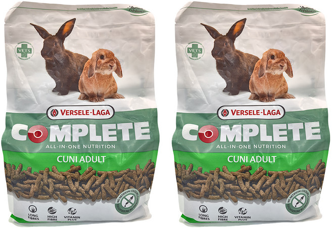 Versele-Laga 凡賽爾 成兔專用 COMPLETE全方位系列草食性飼料, 1.75kg, 2袋