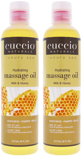 CUCCIO 古希歐 按摩精油 蜂蜜牛奶, 237ml, 2瓶
