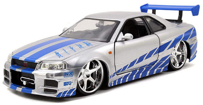 Jada 佳達 JDM系列 2002 Nissan Skyline GTR R34, 1個