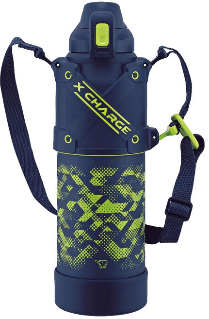 ZOJIRUSHI 象印 運動防碰撞保溫瓶, 青檸藍, 1L, 1個