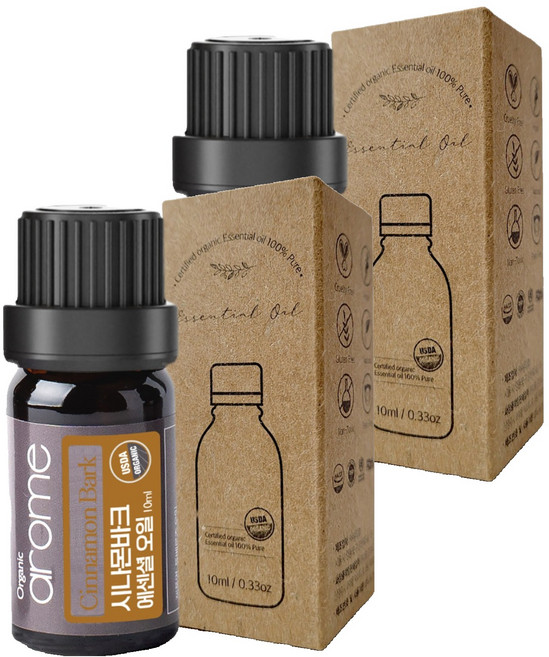 Arome 肉桂樹皮精油, 10ml, 2個