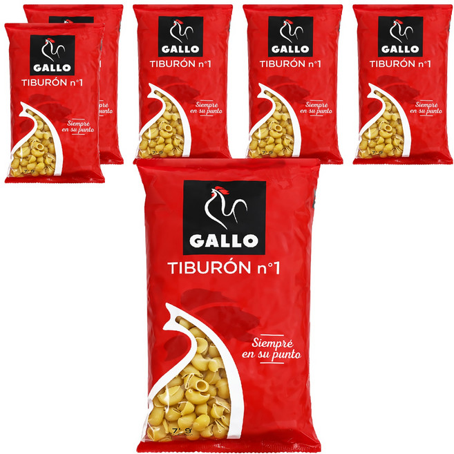 西班牙 GALLO 公雞牌 田螺造型麵, 250g, 6包
