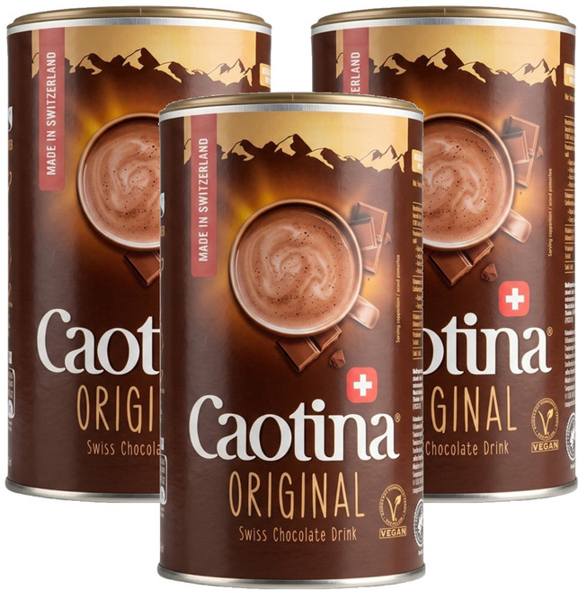 Caotina 可提娜 頂級瑞士巧克力粉, 200g, 1罐, 3罐