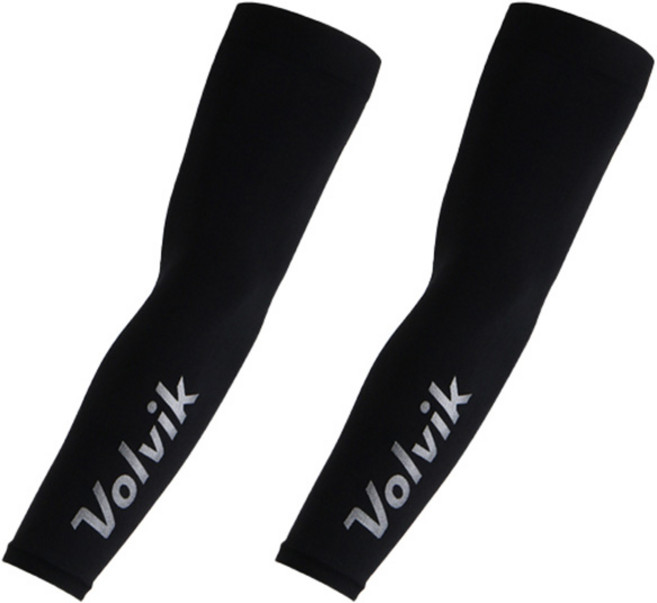 Volvik 富維克 涼感高爾夫袖套 2入, 黑色