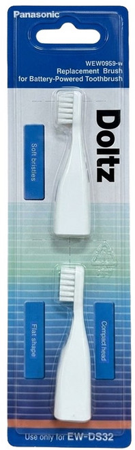 Panasonic Doltz 電動牙刷頭, WEW-0959, 1組