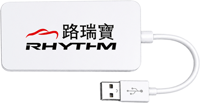 RHYTHM 路瑞寶 無線 Carplay/Android auto 轉接器 改裝安卓機專用 AC01, 白色, 1個