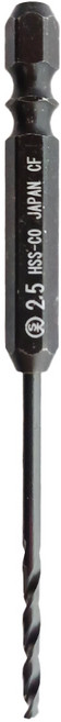 ONISHI 六角白鐵鑽尾 NO.26 2.5mm, 1支