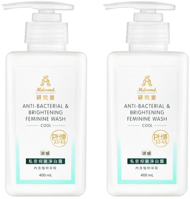 Mdmmd. 明洞國際 私密抑菌淨白露 涼感, 400ml, 2瓶