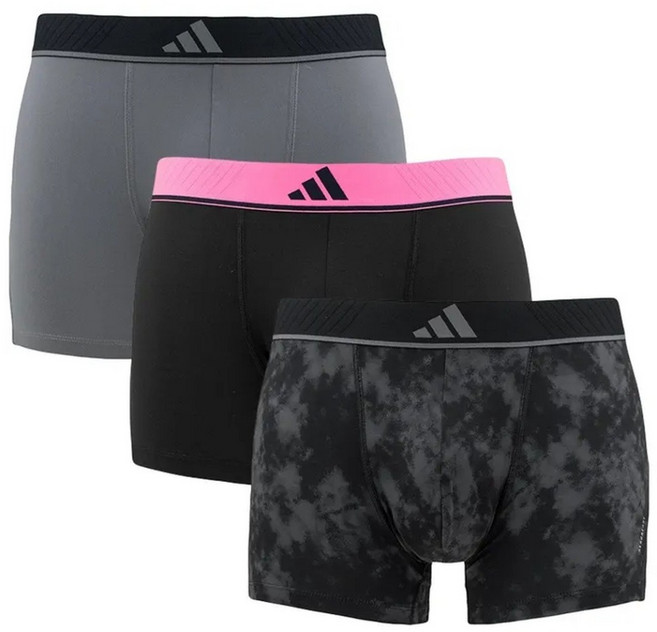 adidas 愛迪達 男款 平口內褲 3件組 4AM014-909