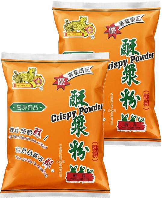 金錢豹 酥漿粉, 1kg, 2包