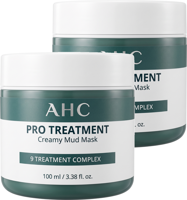 AHC 濟州島毛孔淨化火山泥膜, 1罐, 2罐