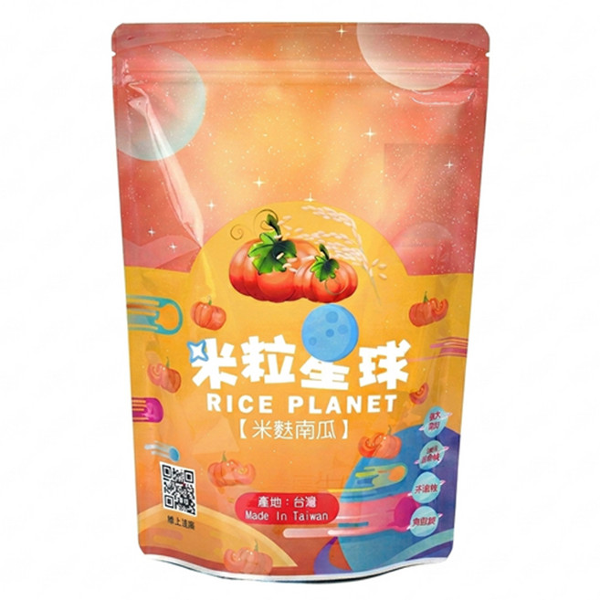 稻味 米粒星球 米麩南瓜, 90g, 1包
