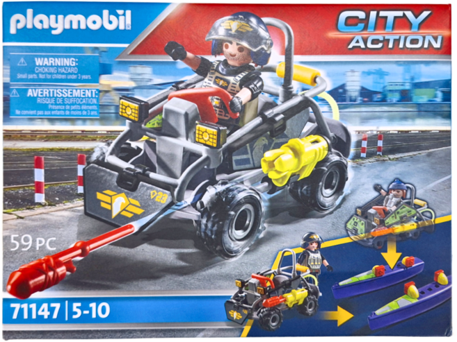 Playmobil 摩比人 水陸戰車 PM71147, 1個