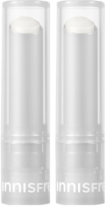 INNISFREE 台灣公司貨 晨露潤唇膏, 無色, 3.2g, 2支