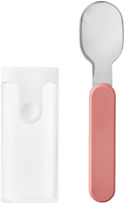 MEPAL 折疊式橢圓形湯匙, 鮮豔紫, 1個, 單品