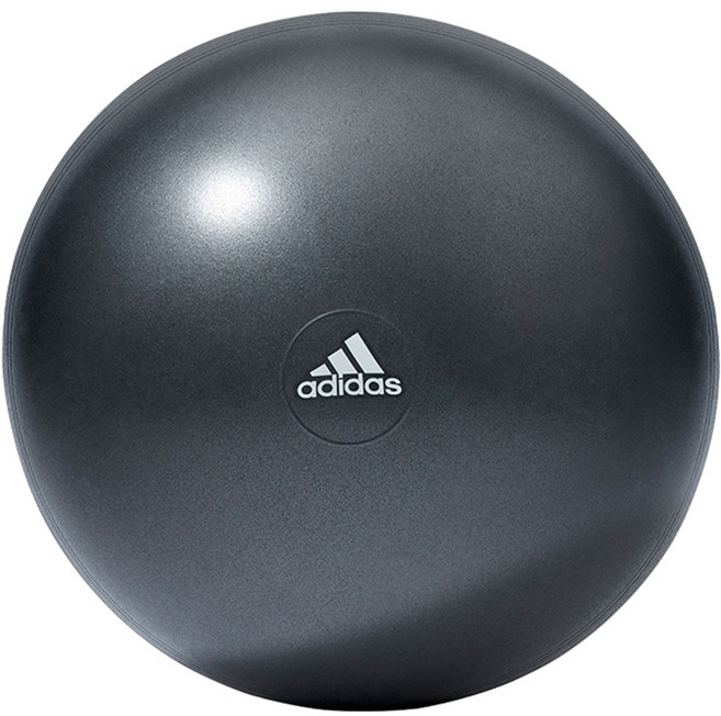 adidas 愛迪達 防爆健身球組 黑色 55cm