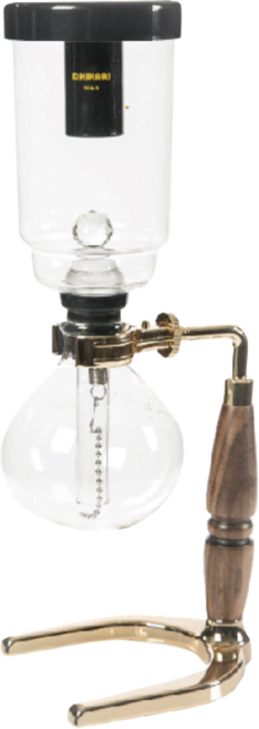 AKIRAKOKI 正晃行 虹吸壺 DTCA-5 600ml, 金色, 1個