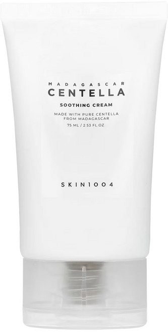 SKIN1004 台灣公司貨 馬達加斯加積雪草經典舒緩面霜, 75ml, 1罐
