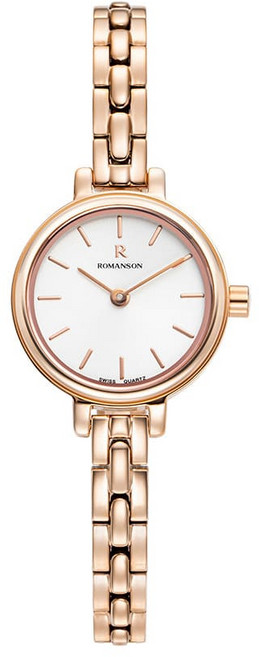 ROMANSON R Renata 鍊式女款金屬手錶 RWRMLL1B0300RGSI0 + 禮品包裝