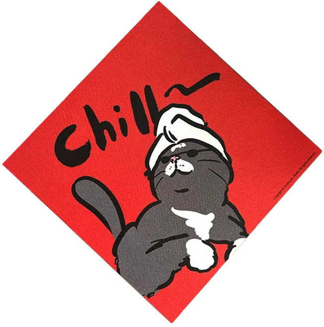 GUOHOUSE STUDIO 郭公館工作室 防水春聯造型磁鐵, chill
