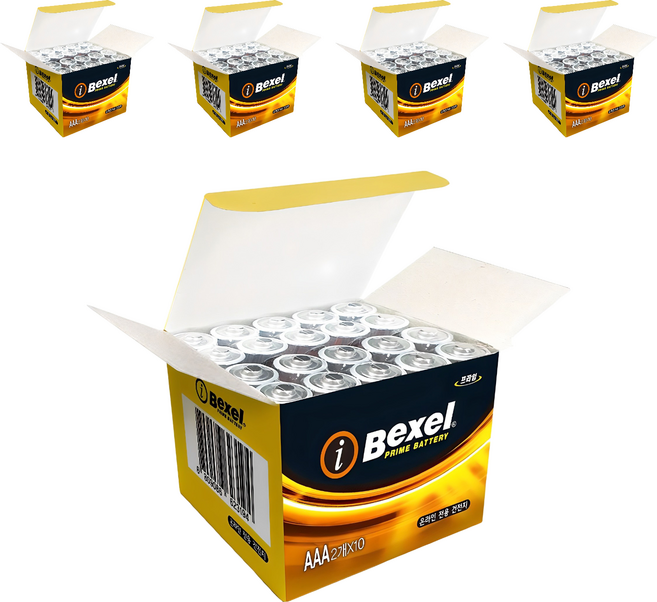SM Bexel iPrime 鹼性AAA電池, 20入, 5個