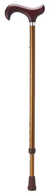 Merry Sticks 悅杖 立體霧面顆粒紋手杖, 時尚駝, 1支