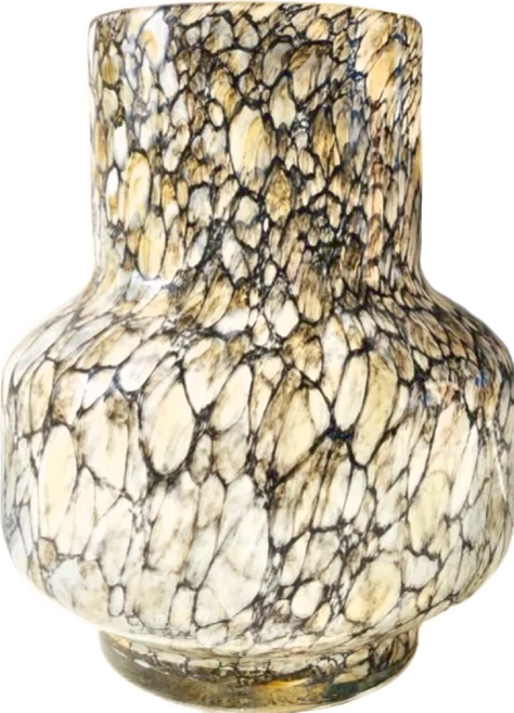 KUIBAO 快豹生活 Ash中古艾希肌理玻璃花瓶 Ash矮款, 彩色