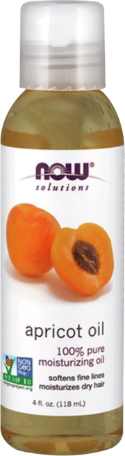 NOW Foods 純杏桃核仁保濕油, 118ml, 1瓶